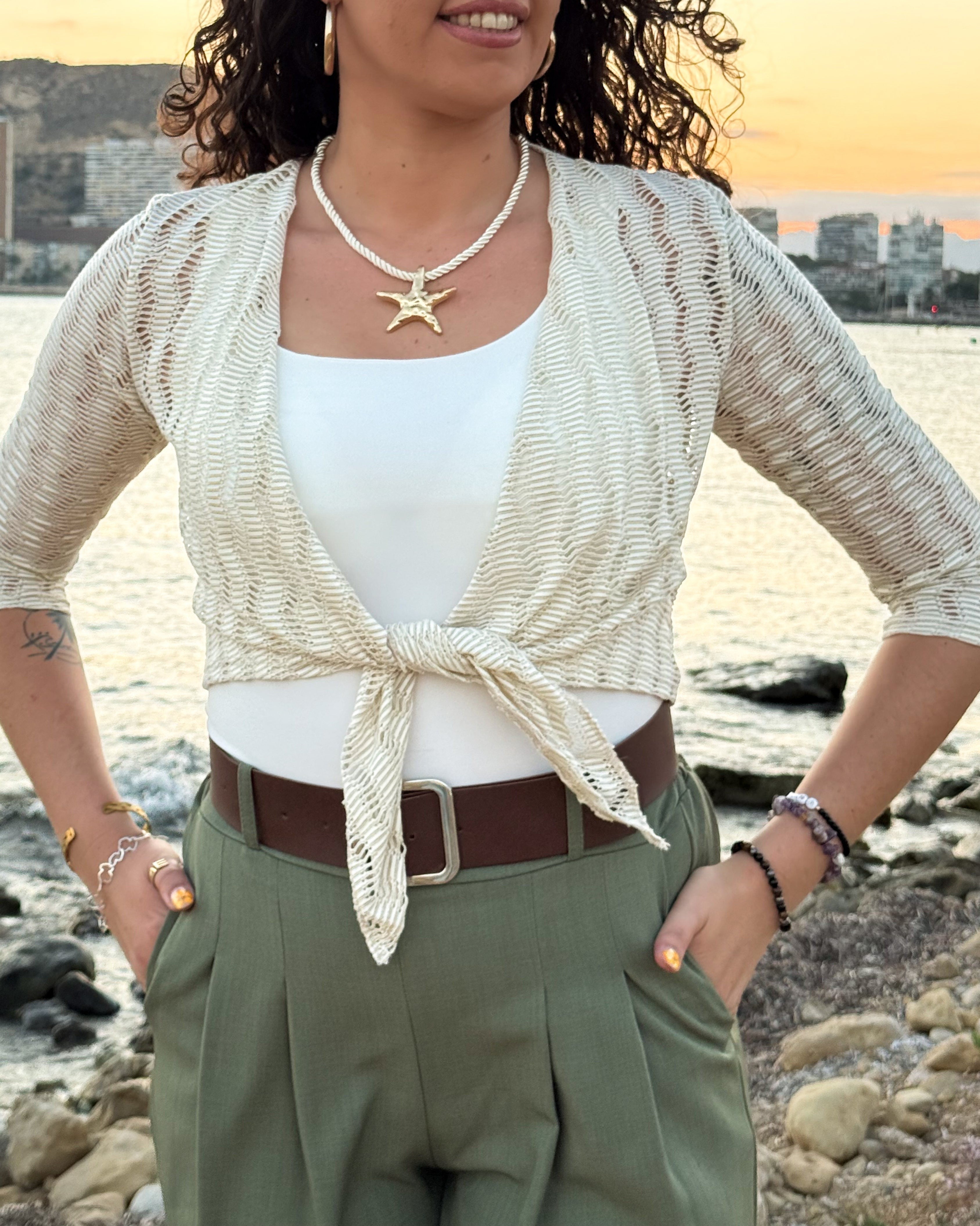 Chaqueta Yara  blanca