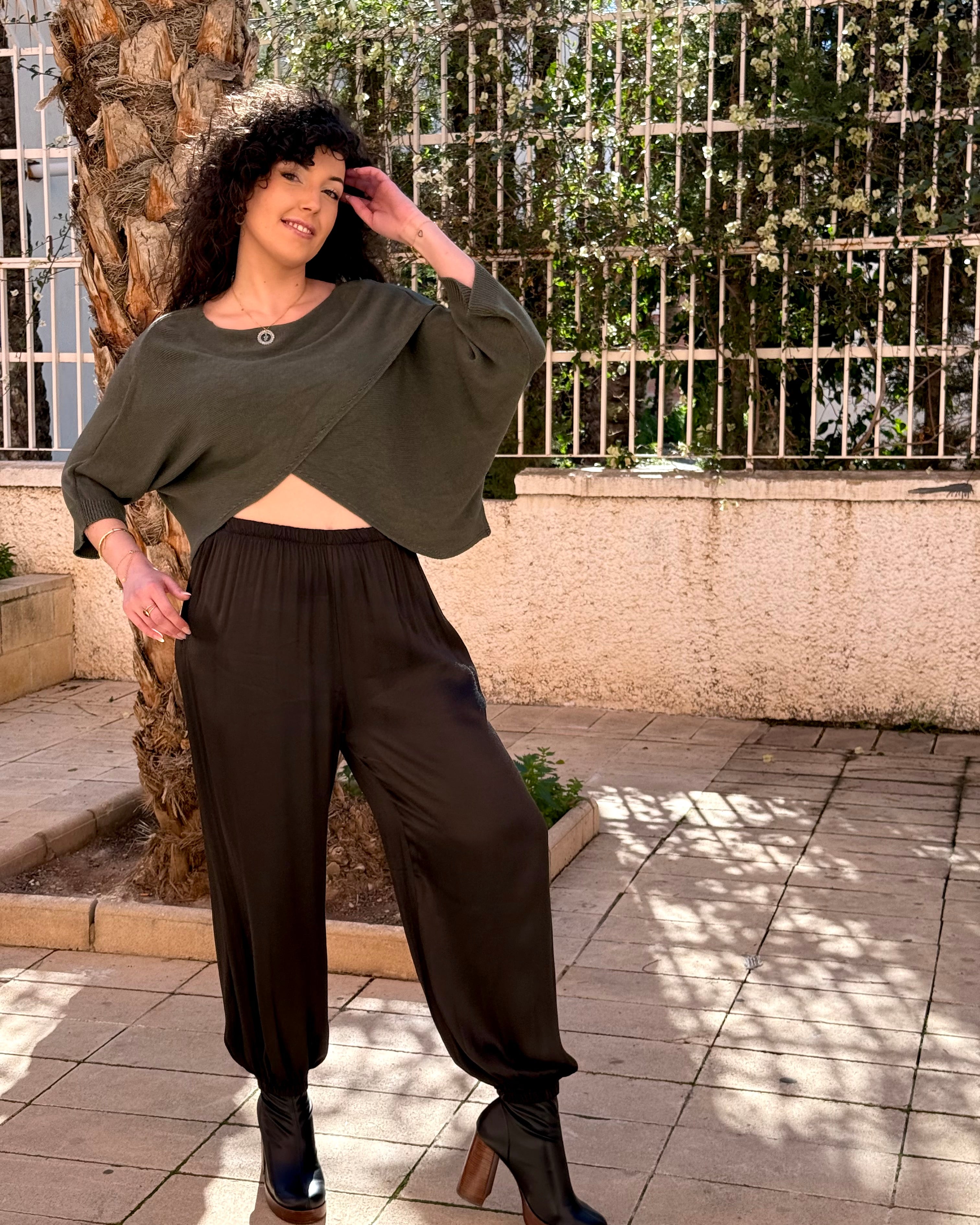 Pantalón Daria marrón