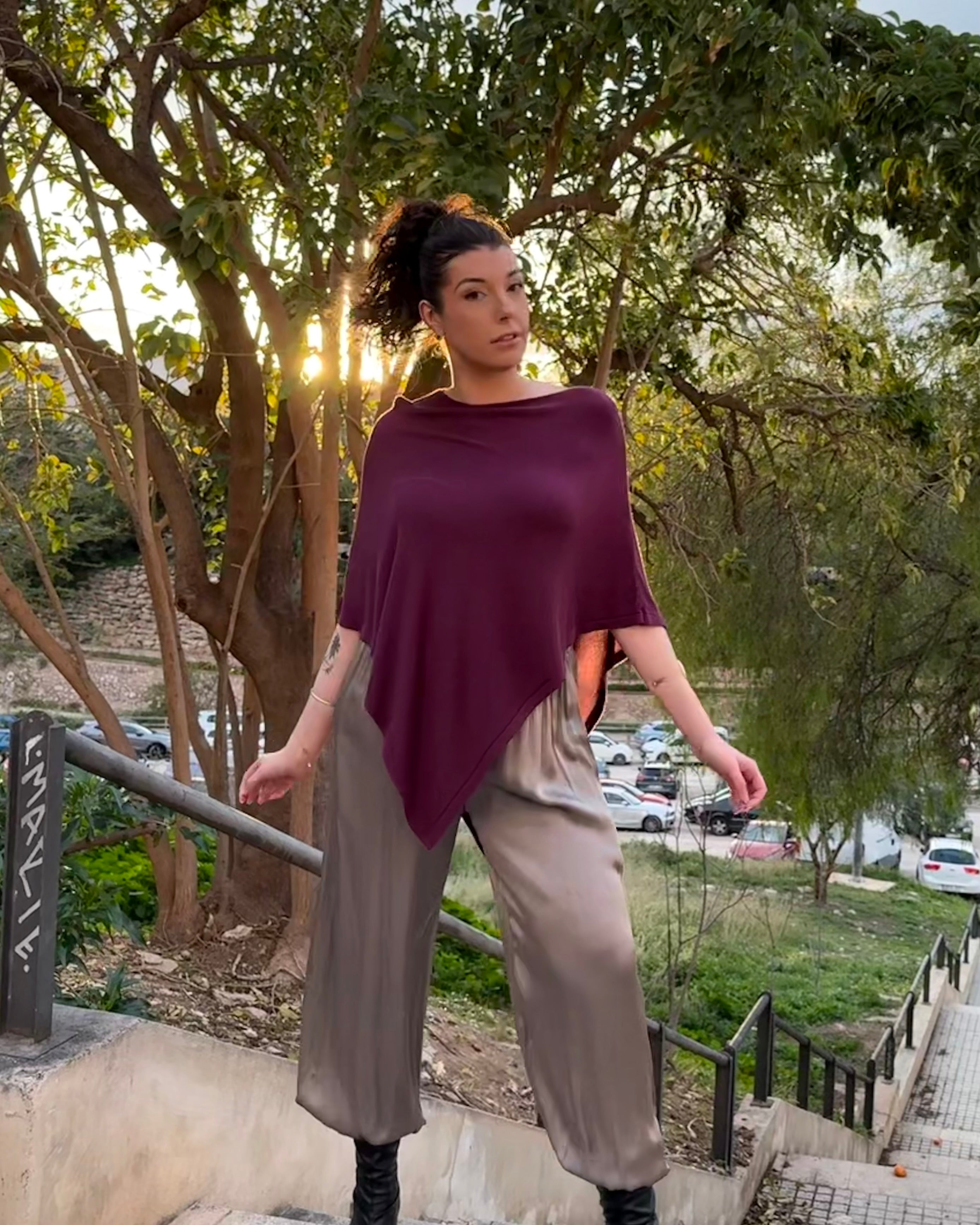 Pantalón Daria gris