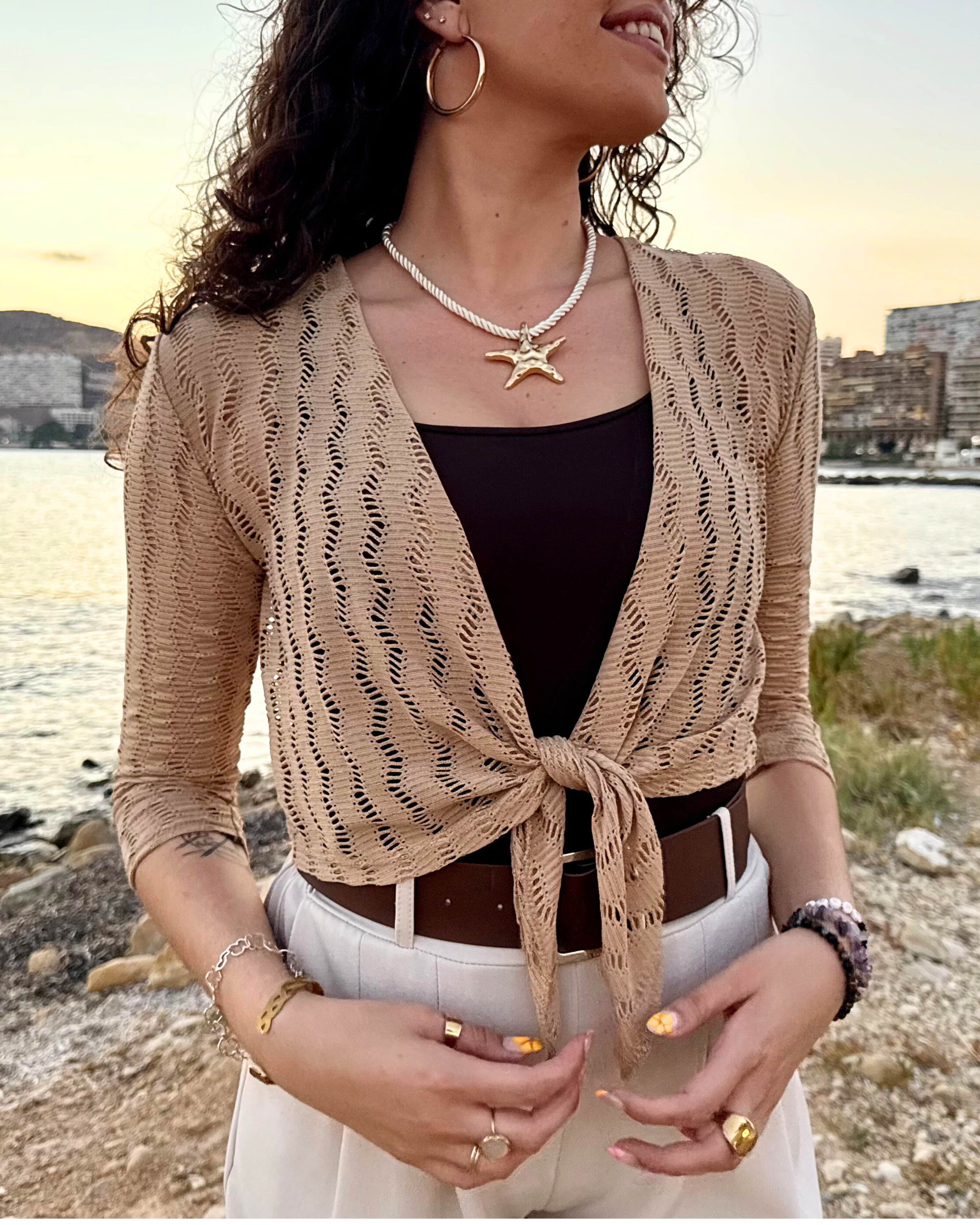 Chaqueta Yara marrón