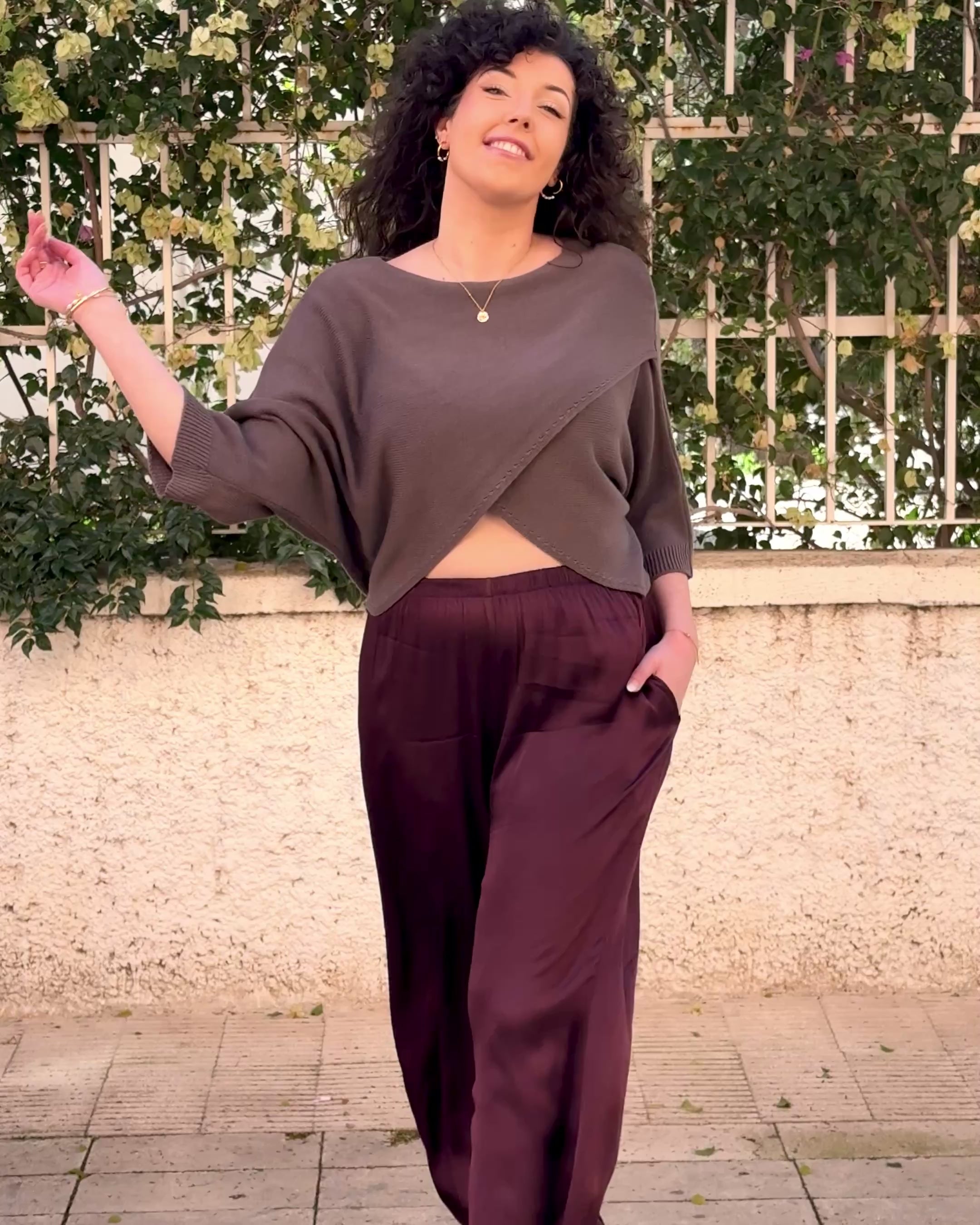 Jersey Maeva marrón